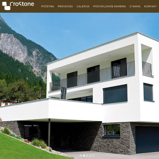 Crostone.hr homepage