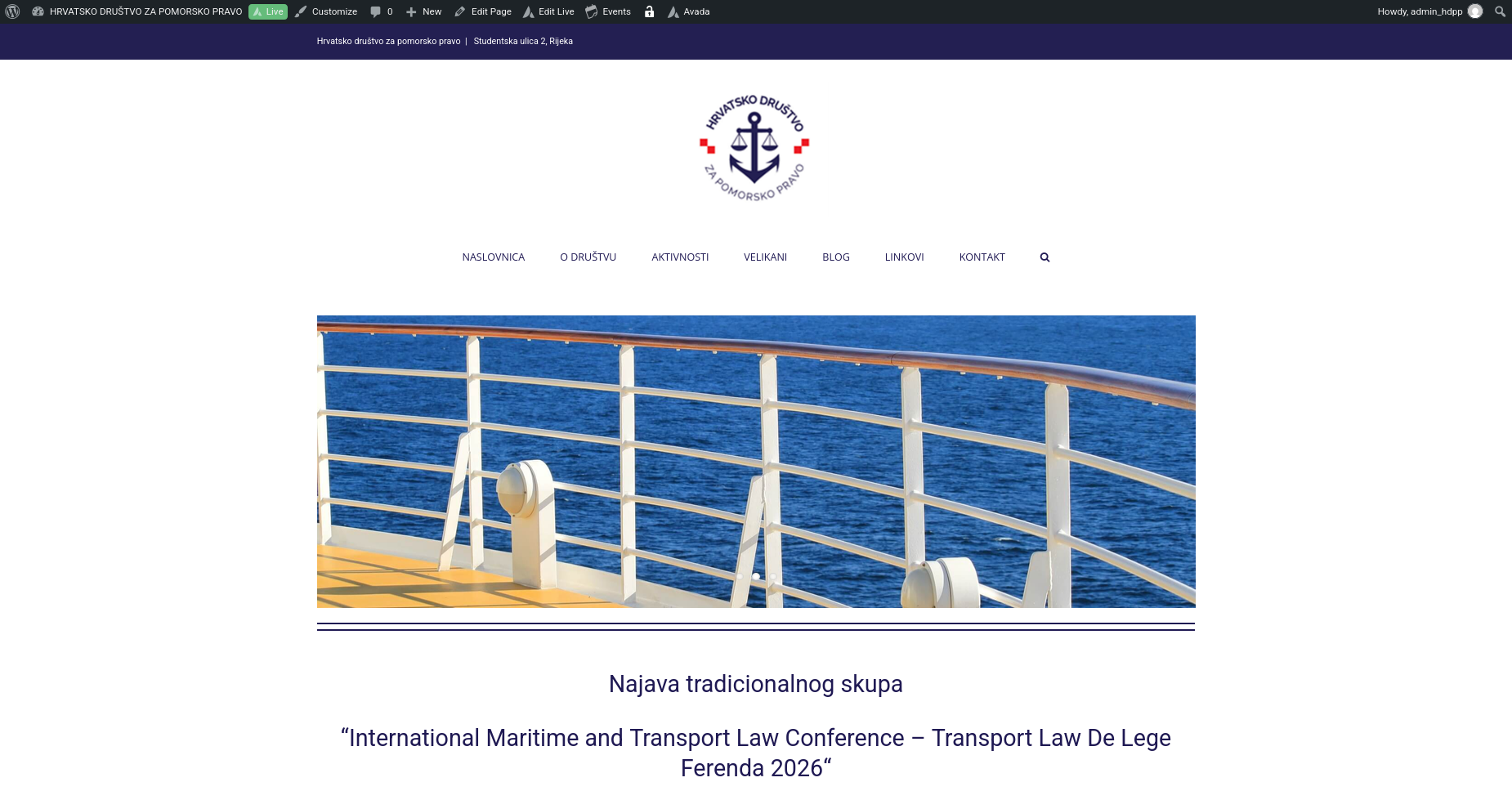 hdpp.hr homepage